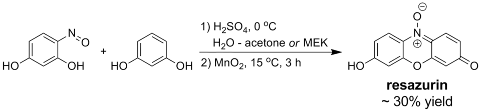 Resazurin synthesis