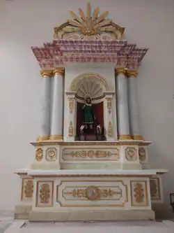 Retablo Minore of St Isidore of Seville, Secondary Patron saint of The Libmanan Cathedral Parish