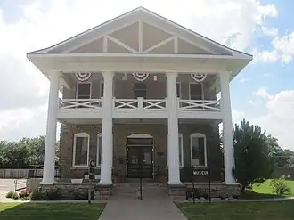 Garza County Historical Museum in Post is a restored sanitarium