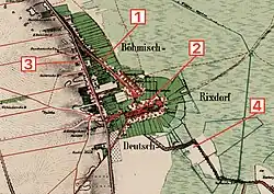 Deutsch- and Böhmisch-Rixdorf, 1857