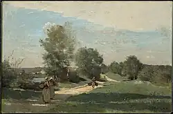 Road by the Water (c. 1865–70), Clark Art Institute, Williamstown, Massachusetts