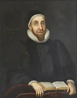 Portrait of Robert Burton by Gilbert Jackson, 1635