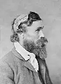 Survivor Robert McGee was scalped as a child in 1864 by Sioux —photo c. 1890.