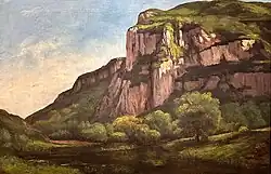 Rocks at Mouthier, 1855