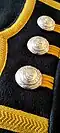 Sleeve buttons on Full Dress Uniform
