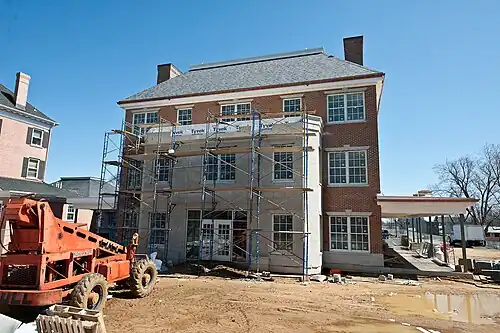 New borough hall construction
