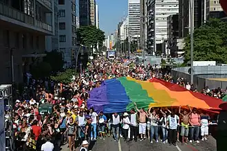 São Paulo Pride Parade in Brazil, 2014