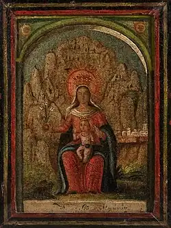 Virgin of Montserrat from Puerto Rico, c. 1775–1825