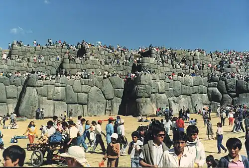nti Raymi Festival in Sacsayhuamán in 1991