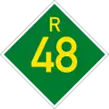 Provincial route R48 shield