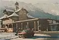 Old station building (about 1980)