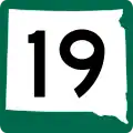 Highway 19 marker