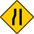 P-5-4 Left lane closed