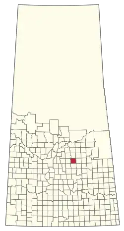 Location of the RM of St. Peter No. 369 in Saskatchewan