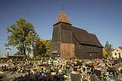 Wooden church in Lasowice Małe