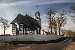Local timber framed church