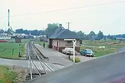 Station at White Lake in September 1963