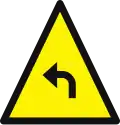 1.05 Sharp curve to the left