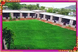 An inner view of the school