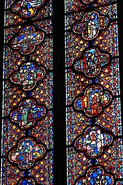 Scenes from life of Ezekiel (south wall)