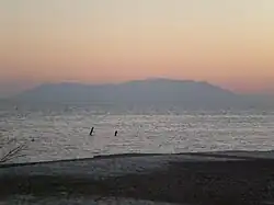 View of Samothrace from the city
