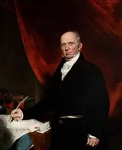 Portrait of Luke Hansard by Samuel Lane