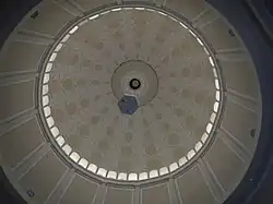 Dome interior featuring clerestories