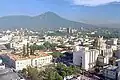 View of San Salvador Volcano from downtown San Salvador