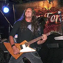 Gommans performing with After Forever in 2007