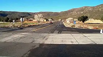 Buckman Springs Road and Old Highway&nbsp;80