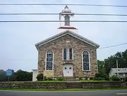 The Sandy Ridge Baptist Church, built in 1866