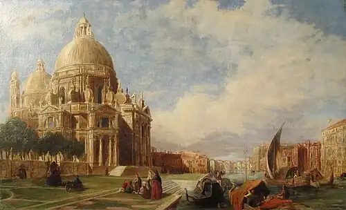 Santa Maria della Salute, Venice by George Belton Moore