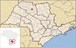 Location in São Paulo
