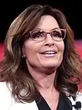 Sarah Palin of Alaska, (2006–2009), the 2008 Republican vice presidential nominee[25]