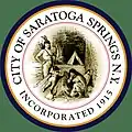 Official seal of Saratoga Springs