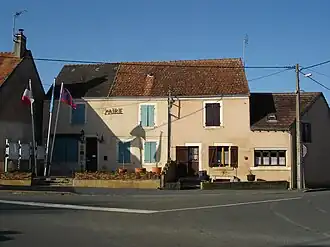 The town hall in Sassierges-Saint-Germain