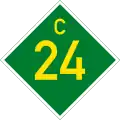 C24 road shield}}