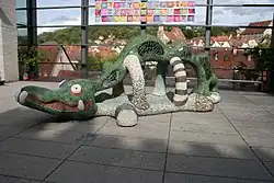 In front of the Kunsthalle Würth in Schwäbisch-Hall (2011)