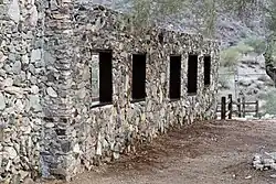 New wooden window frames.