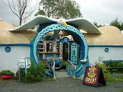 The Eutopia cafe building