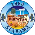 Official seal of Brewton, Alabama