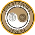 Official seal of Dacula, Georgia