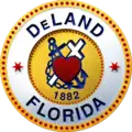 Official seal of DeLand, Florida