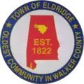 Official seal of Eldridge, Alabama