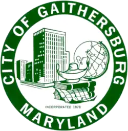 Official seal of Gaithersburg, Maryland