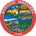 Official seal of Hancock, Maryland