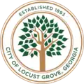 Official seal of Locust Grove, Georgia