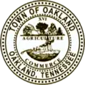 Official seal of Oakland, Tennessee