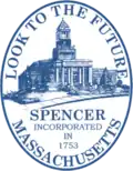 Official seal of Spencer, Massachusetts