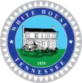 Official seal of White House, Tennessee